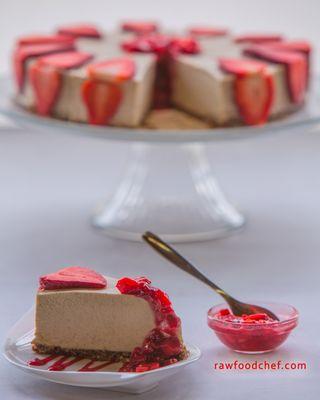 Raw, Vegan Cheesecake... just one of the many delicious dishes our students learn to make in our Pastries course.