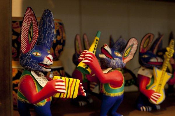 Alebrijes at Zócalo Village.