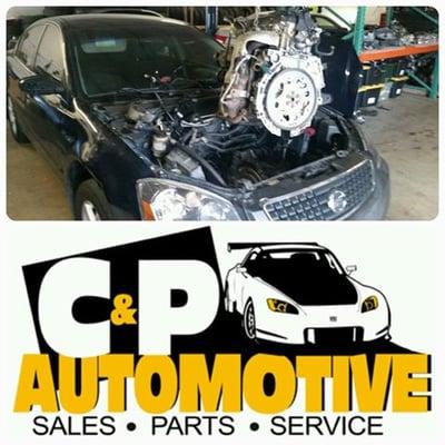 Engine replacement, we offer the best warranty options on all engines we sell and install