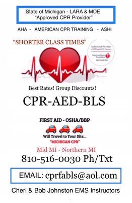 CPR TRAINING - Northern Michigan