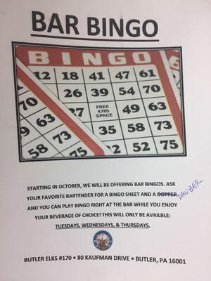 Bar Bingo (2018)