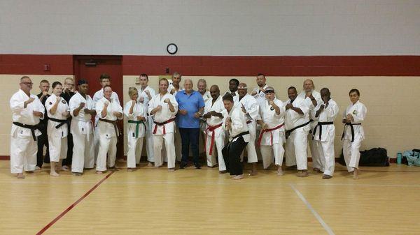 Special training for black belts an under belts