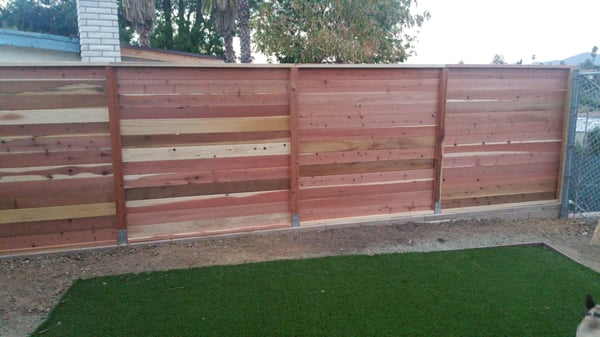 Another look at my new fence