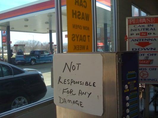 Citgo - Not responsible