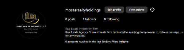 Moses Realty Holdings