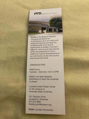 information about the art museum