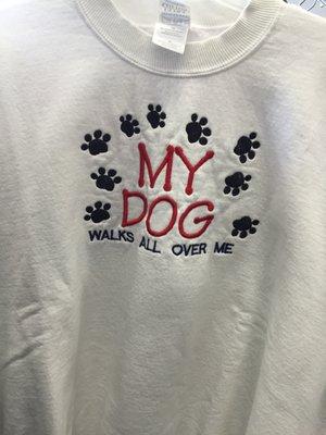 Cute sweatshirt!