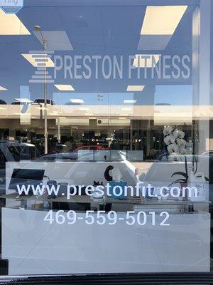 Preston Fitness front door