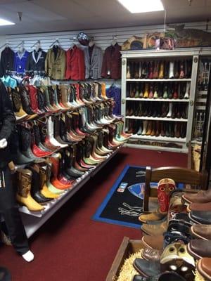 Great selection of boots