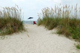 Oak Island's 11 miles of sandy beach is just minutes away.