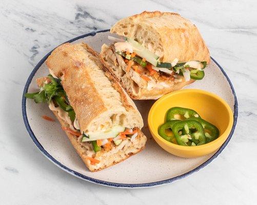 Lemongrass Tofu Bánh Mì