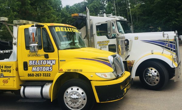 We are a AAA Towing company, right here in East Hampton!