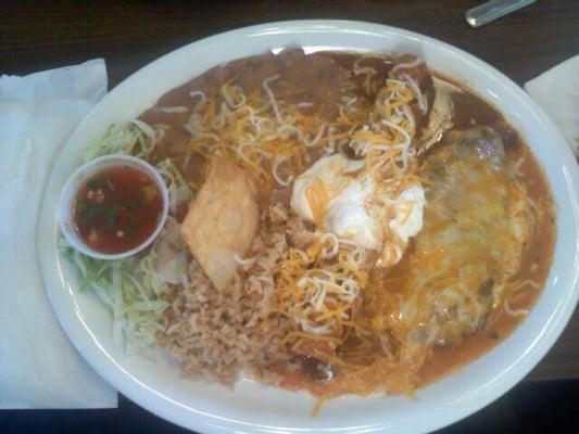 #15 Chile Relleno and Flauta