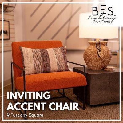 Make a statement with our accent chairs, blending comfort, style, and unique flair for any space.