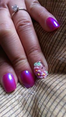 3D nail art