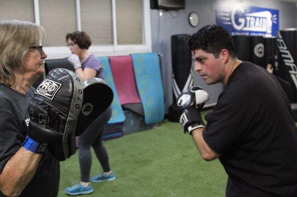 Boxing class