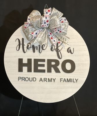 Army home of a hero