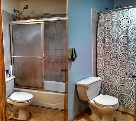 You don't have to live with a boring, moldy bathroom! Call us today and you could get ready in style with a stylin' room all your own.