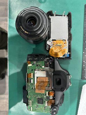 Camera screen replacement