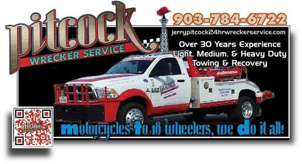 Jerry Pitcock 24 Hr Wrecker Service