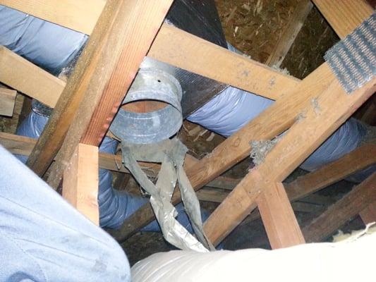 Bad airflow? You probably have broken ductwork.