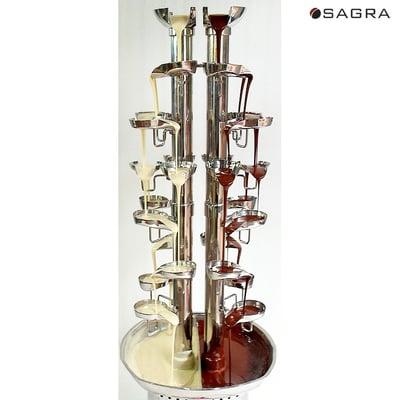 Meet our 55" dual choclate fountain...