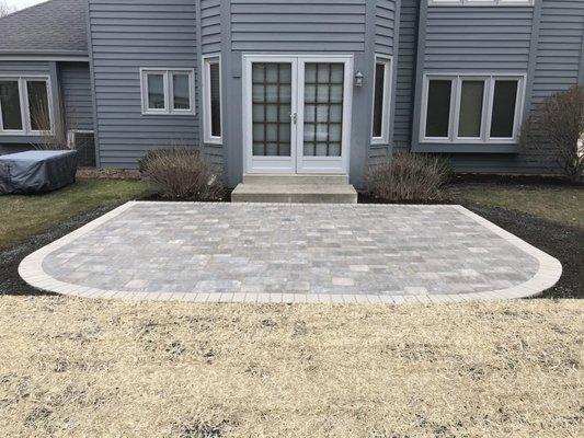 stone patio