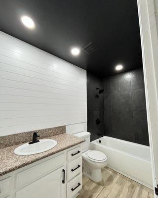 Remodeled bathroom