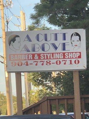 Cutt Above Barber Styling