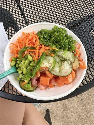 Build your own poke bowl