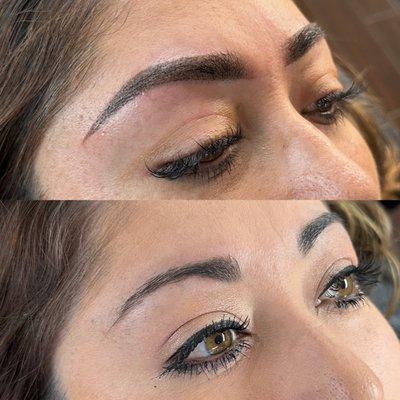 Ombré Powder Brows