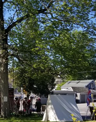 British troop reenacters at Open Day event 2023