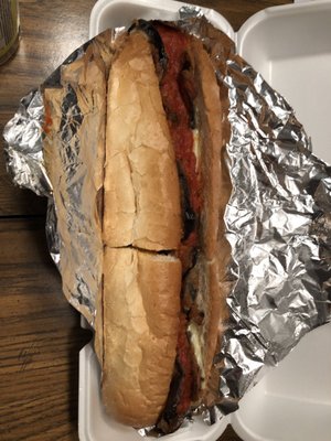 Eggplant sub