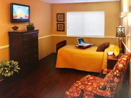 Private rooms for your recovery after a surgery or hospitalization