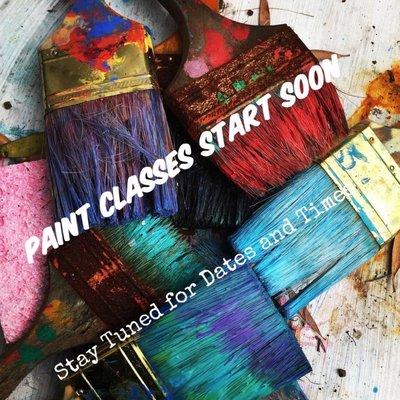 We offer furniture painting classes monthly to teach multiple techniques using CeCe Caldwell's chalk and clay paint.