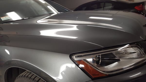 Beautifully polished and ceramic coating applied for a deep wet mirror shine and lasting protection.