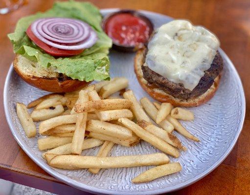 White Radish burger