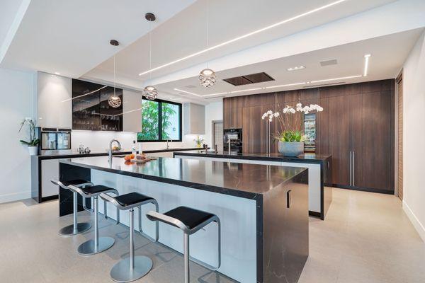 Fort Lauderdale client. Modern kitchen