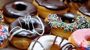 Several varieties of donuts made fresh daily.