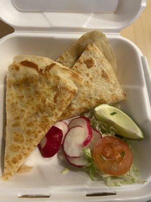 Pollo quesadilla