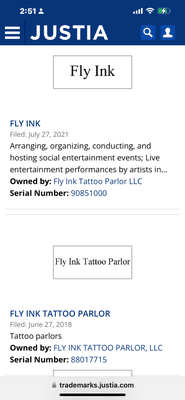 Fly in ink tattoos and piercings