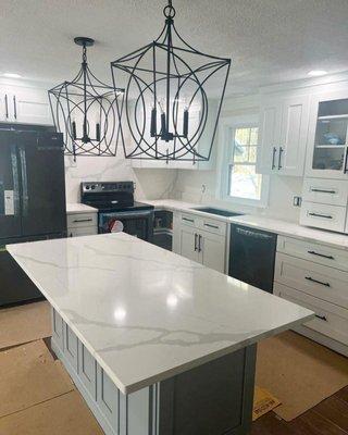 Calacatta Nyla quartz countertops