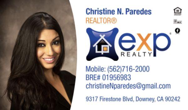 Christine N. Paredes REALTOR, eXp Realty