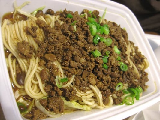 Ground Pork Hand Pulled Noodle