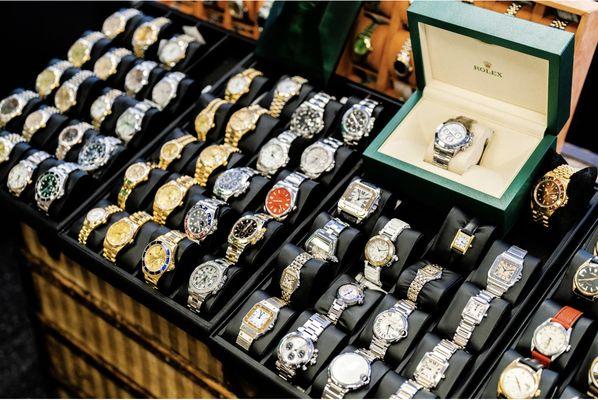 We buy & sell luxury watches, contact us to shop or sell!