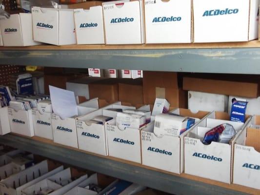 AC Delco Spark plugs and Oxygen sensors