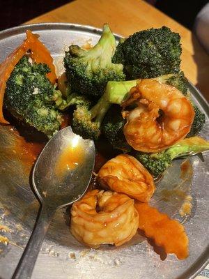 Shrimp broccoli