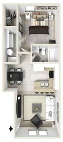 One Bedroom Apt