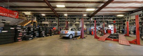 Our service bay is equipped with everything your vehicle needs to stay running smooth.