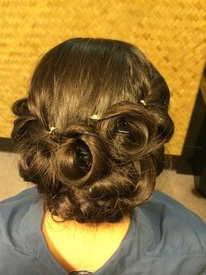 Satisfied client! Thank you for choosing us for your UpDo  by @zedel_ @maunakeasalonspa